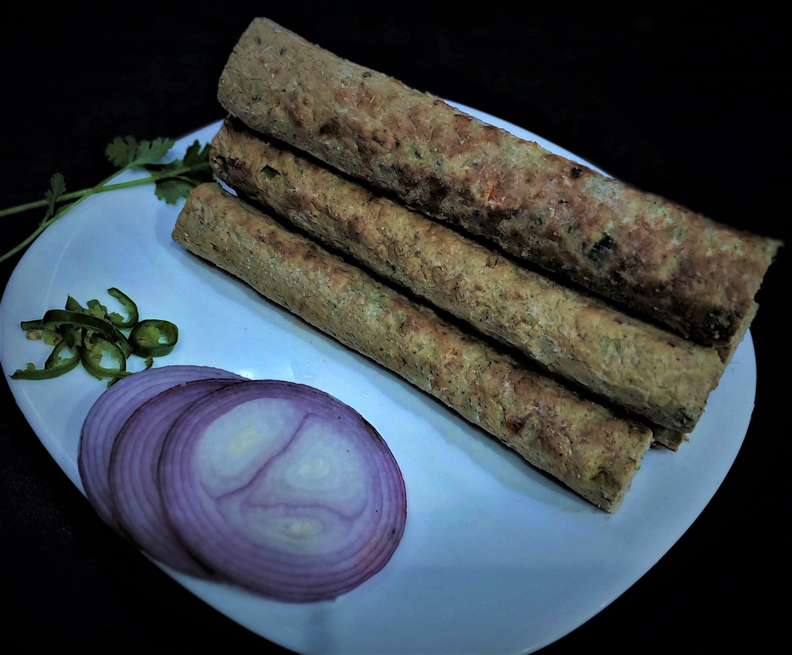 CHICKEN CHEEZY & ONION KABAB